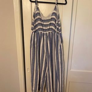 Striped Jumpsuit